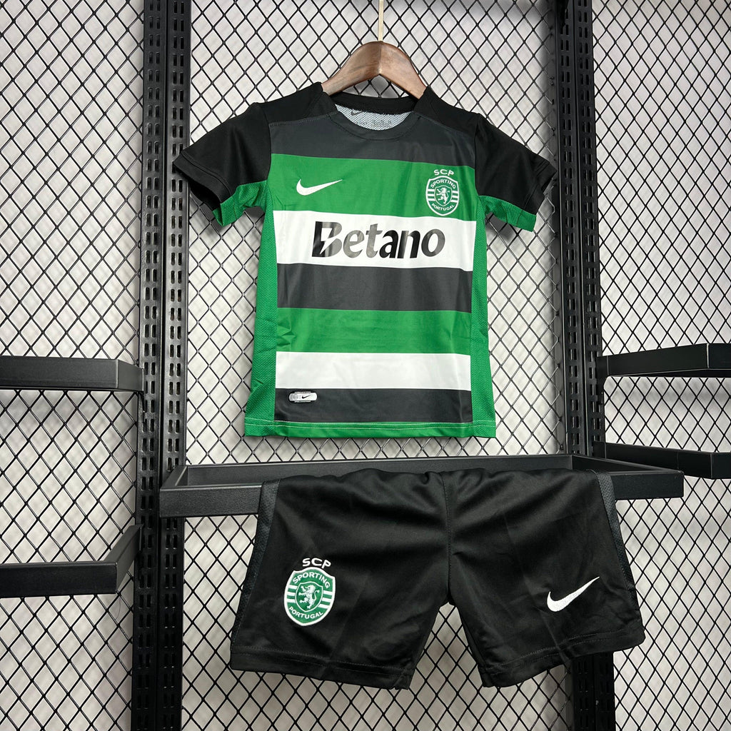 Kit Senior Infantil del Sporting 2024/25 - ¡ÚLTIMAS UNIDADES! 🔥💚