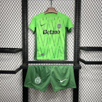 Conjunto Infantil Sporting Verve 2024/25 - ÚLTIMAS UNIDADES! 🔥💚