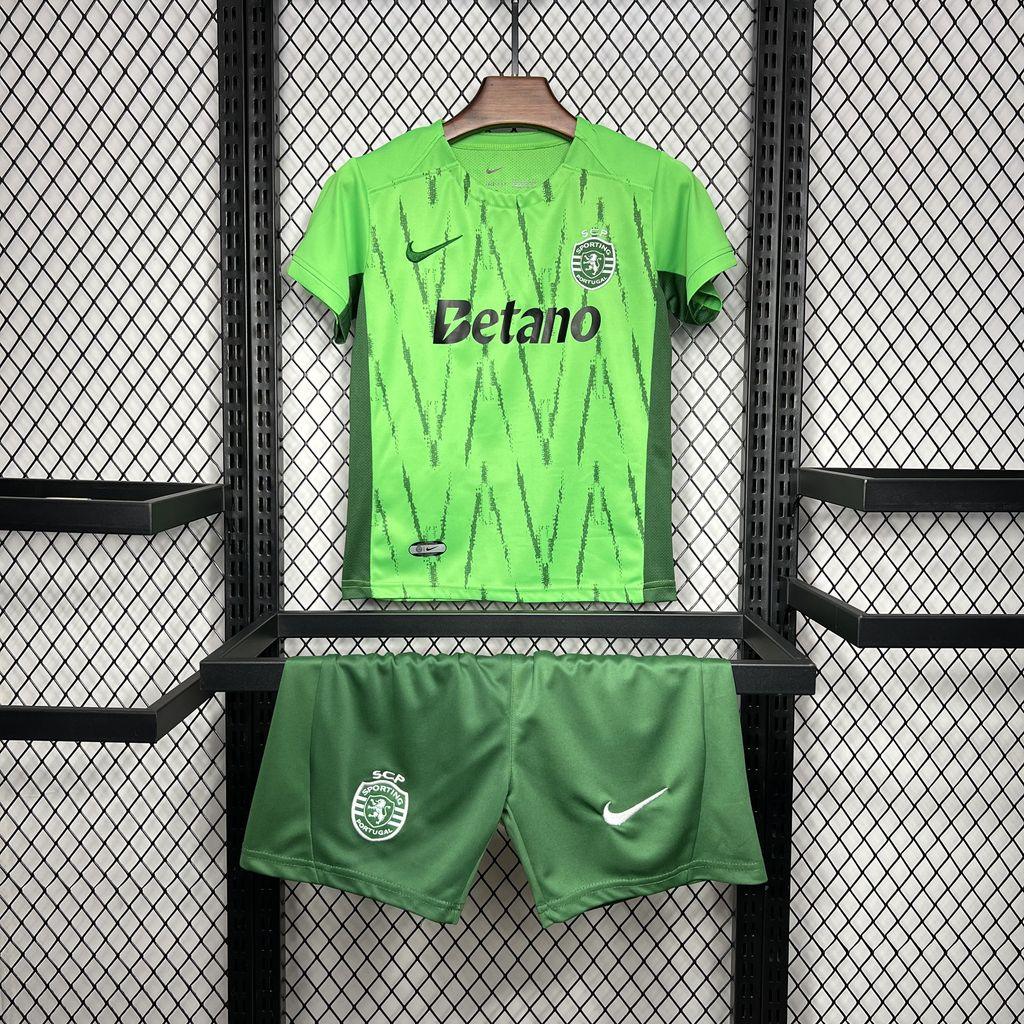 Conjunto infantil Sporting Verve 2024/25 - ¡ÚLTIMAS UNIDADES! 🔥💚