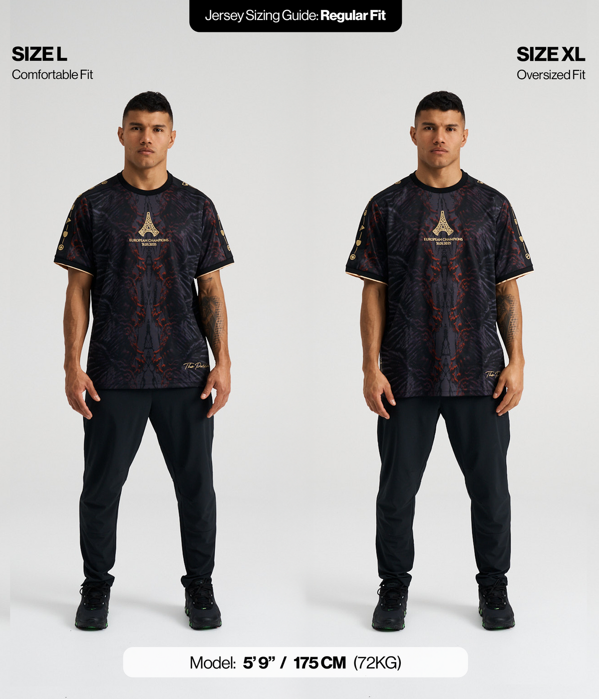 The Gifted One (2025 European Champions) Jersey