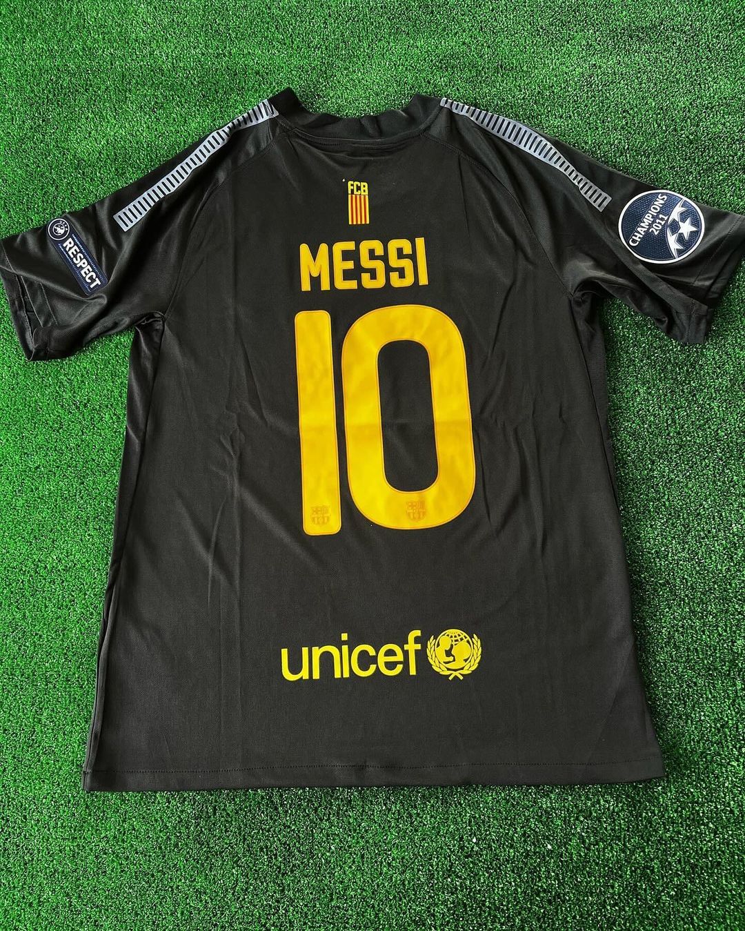 Lionel Messi Black Barcelona 2011/12 Retro Kit Shirt Jersey Trikot Maglia