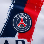 Paris Saint-Germain Barcola 29 Fan Jersey Away 2024/25 Patches UCL UEFA Foundation (Official Printing)
