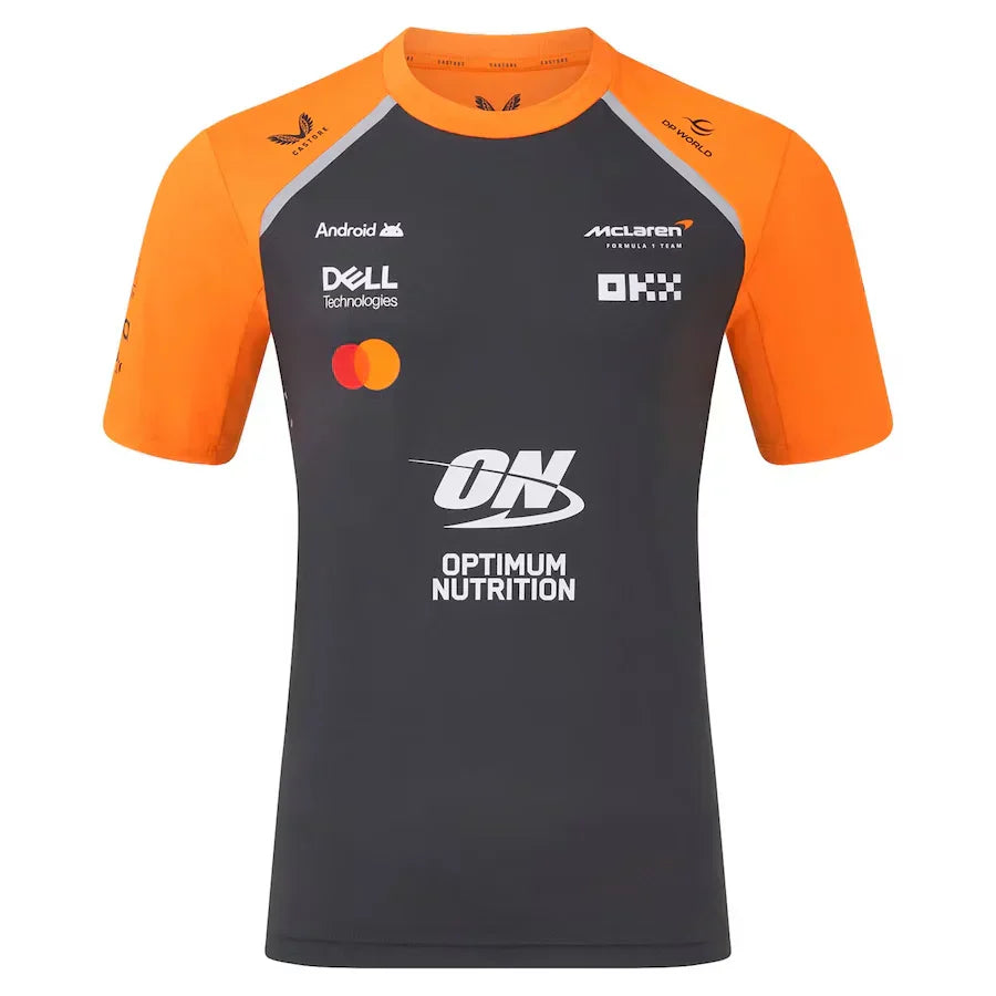 Camiseta de Fórmula 1 con la configuración del equipo McLaren F1 2025