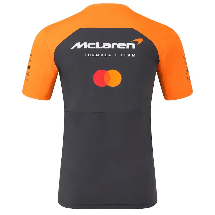 Camiseta de Fórmula 1 con la configuración del equipo McLaren F1 2025