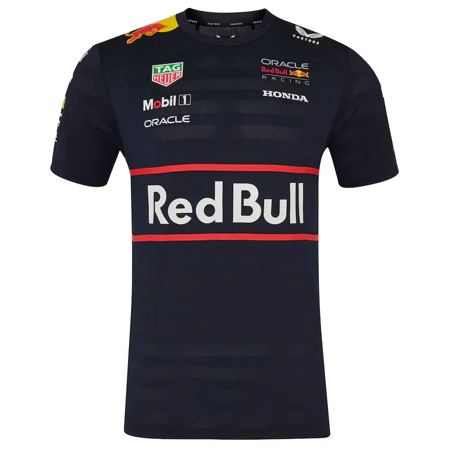 Camiseta de Fórmula 1 con la configuración del equipo Red Bull Racing F1 2025