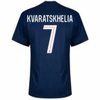 PSG Kvaratskhelia 7 Home Authentic Player 2025/26 Dri-Fit ADV Match