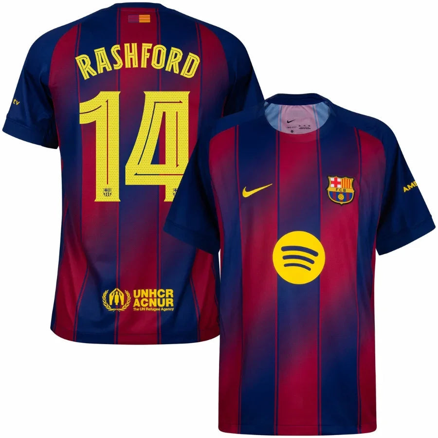 Kit 3 Fan Jerseys Barcelona Home, Away e Third 2025/26