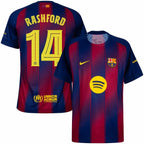 Kit 3 Fan Jerseys Barcelona Home, Away e Third 2025/26