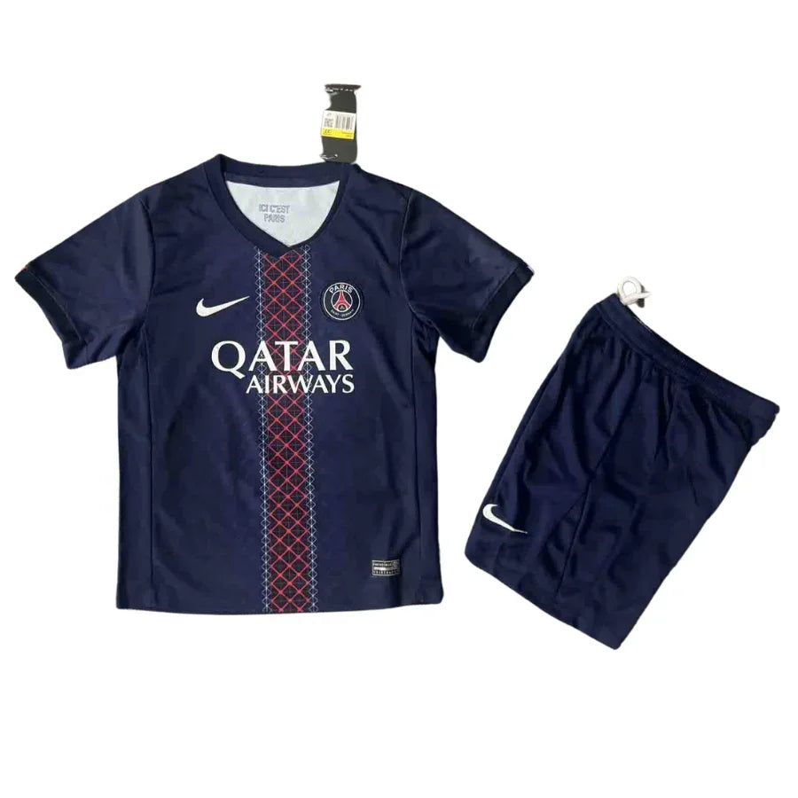 Kids Kit PSG Home Fan Jersey 2025/26
