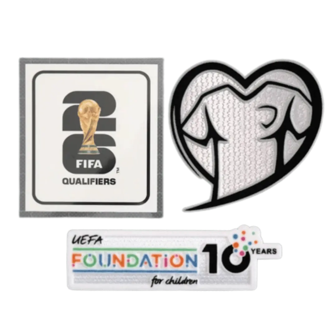 Parches Clasificatorios Copa Mundial 2026 Juega con Corazón y FUNDAMENTO
