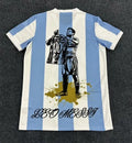 Lionel Messi GOAT Argentina Champion Special Jersey Trikot Maillot Soccer Shirt