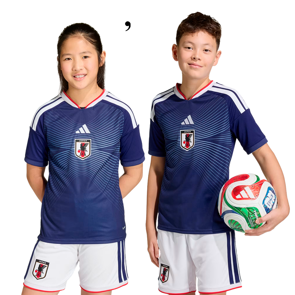 Kit infantil de local de Japón para la Copa Mundial 2026 