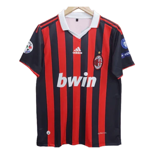 AC Milan Ronaldinho Embroidery Retrô Jersey