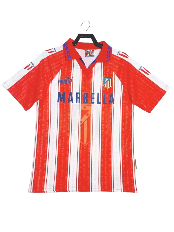 Camiseta local del Atlético de Madrid 95/96 - Versión retro