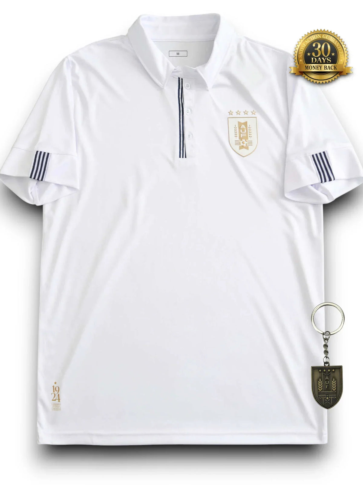 Uruguay UEFA White Commemorative Jersey 2024