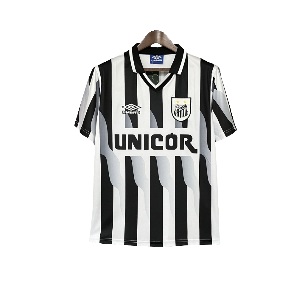 Santos 1998 II Away Jersey - Retro Version