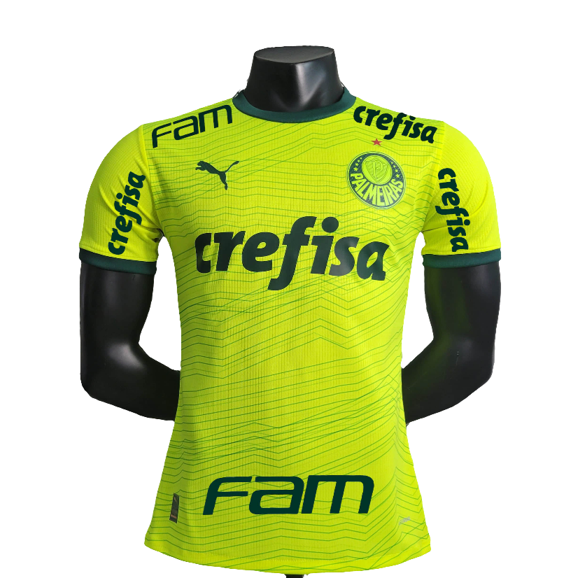 Tercera camiseta del Palmeiras 23/24 - Todos los patrocinadores - Versión para el jugador