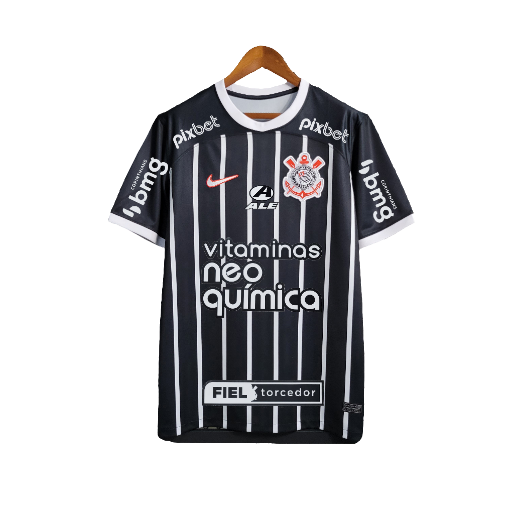 Corinthians 23/24 II Away Jersey - All Sponsors - Fan Version