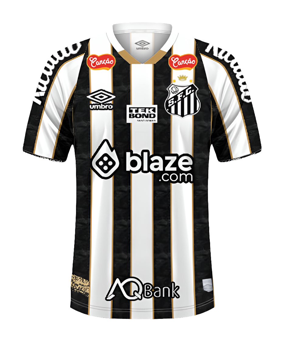 Santos 24/25 II Away Jersey - All Sponsors - Fan Version