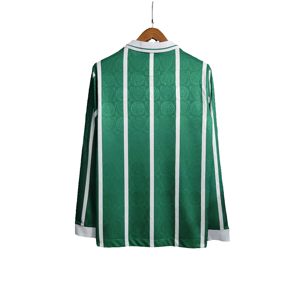 Palmeiras 1993 I Home Jersey - Long Sleeve Retro Version