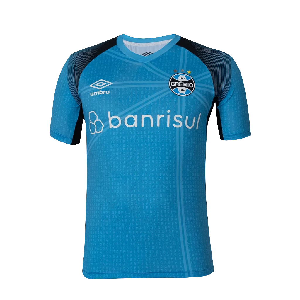 Camiseta prepartido Gremio 23/24 - Azul - Versión Fan