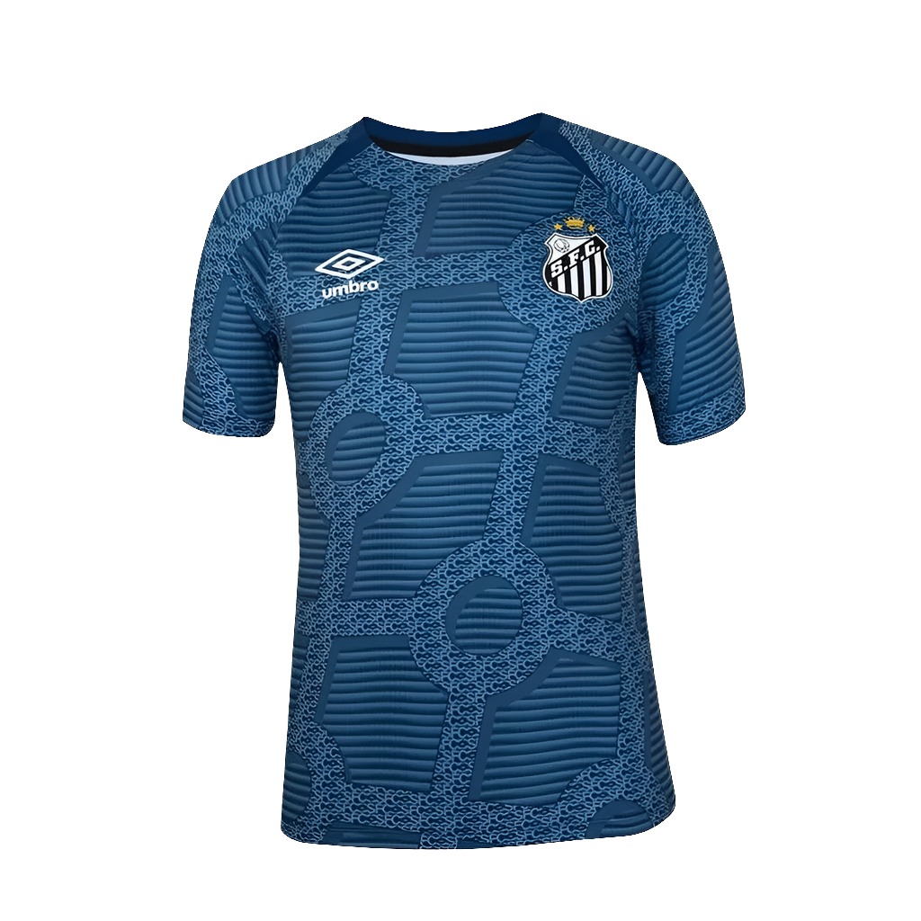 Santos 24/25 Pre-Match Jersey - Blue - Fan Version
