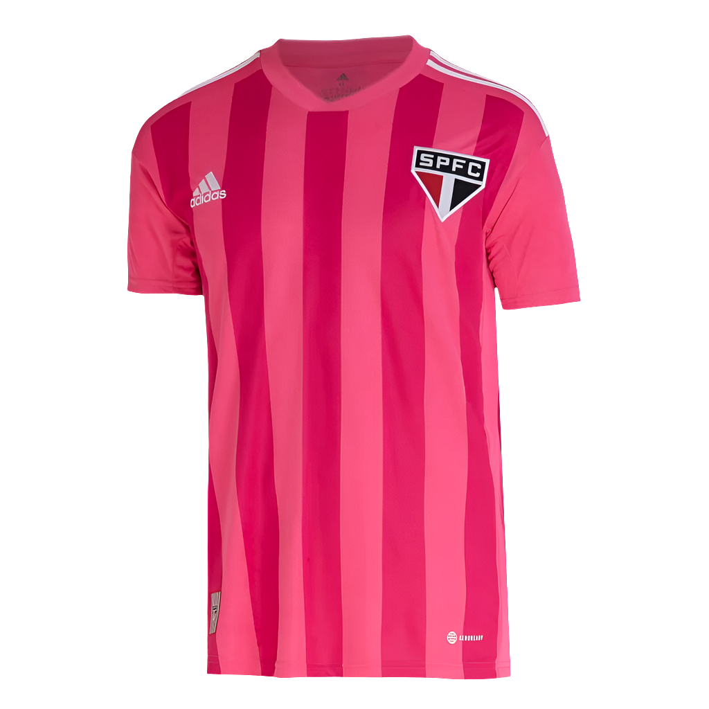 Camiseta rosa de la edición Octubre del Sao Paulo 22/23 (versión para aficionados)
