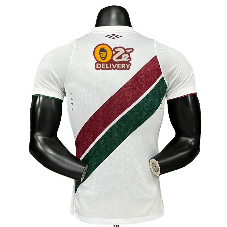 Camiseta visitante del Fluminense 24/25 II - Todos los patrocinadores - Versión para el jugador
