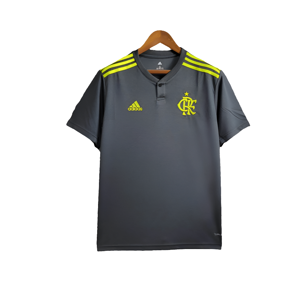 Camiseta Flamengo 19/20 Negra - Versión Retro