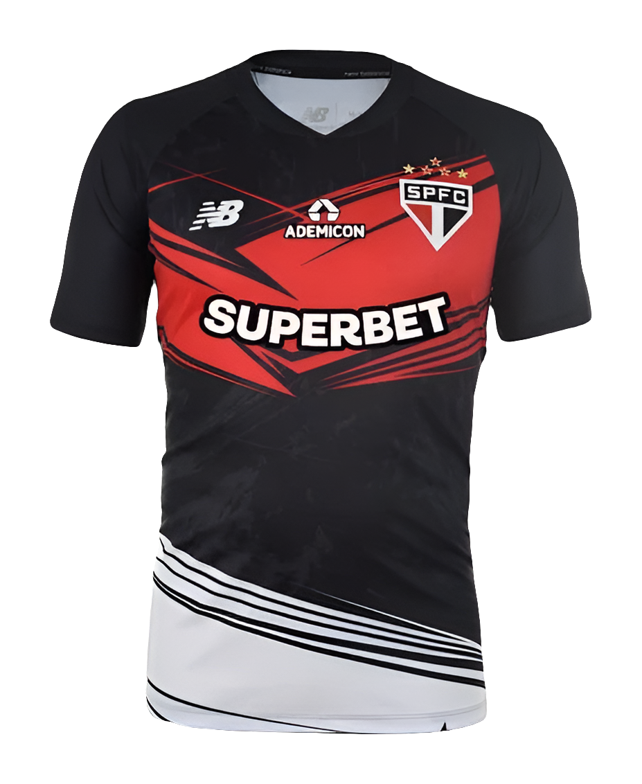 Sao Paulo 25/26 Goalkeeper Jersey - Black - Fan Version