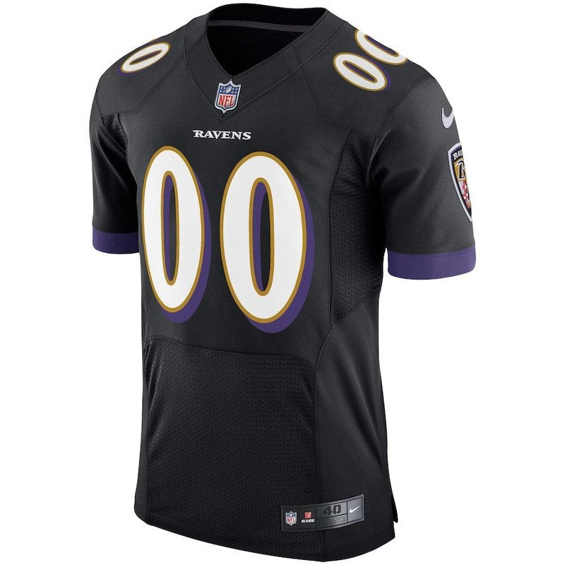 Camiseta personalizada de la NFL de los Baltimore Ravens - Speed ​​Machine - Negra