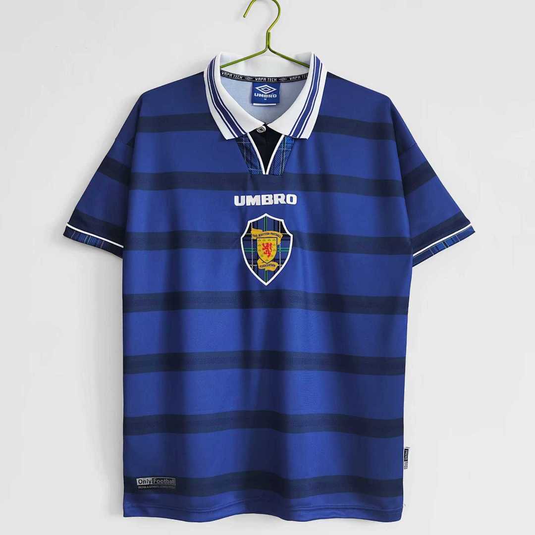 Scotland 1998/00 Home Jersey - Retro Version