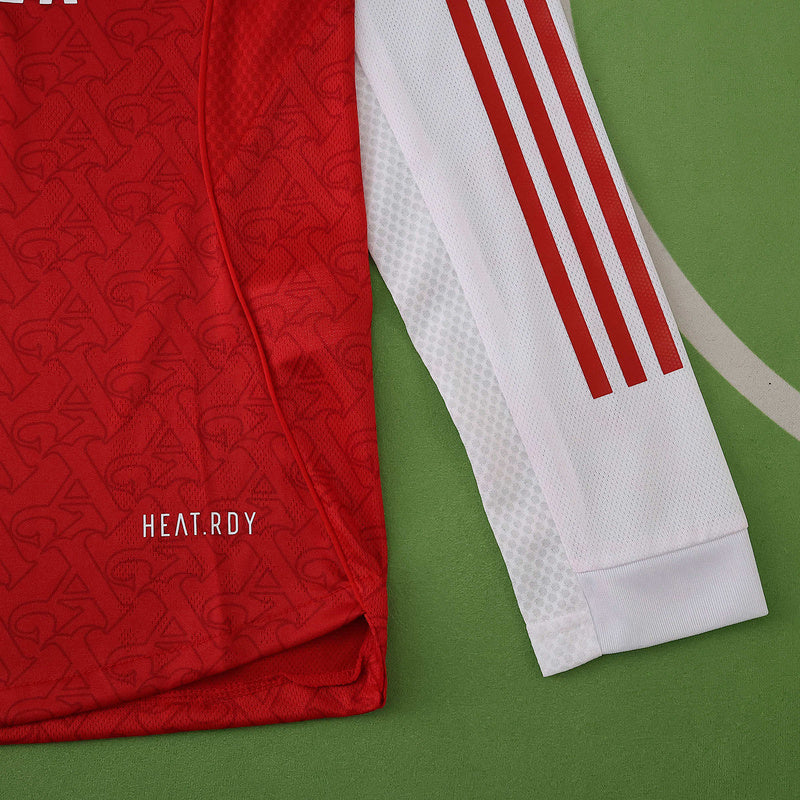 Arsenal Player Home Jersey 2025/26 Long Sleeve