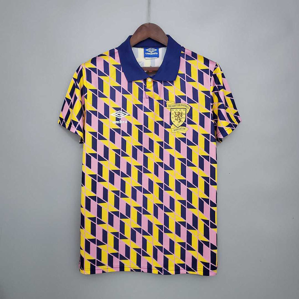 Scotland 1988/89 Away Jersey - Retro Version