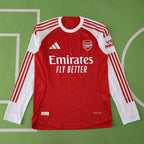 Arsenal Player Home Jersey 2025/26 Long Sleeve