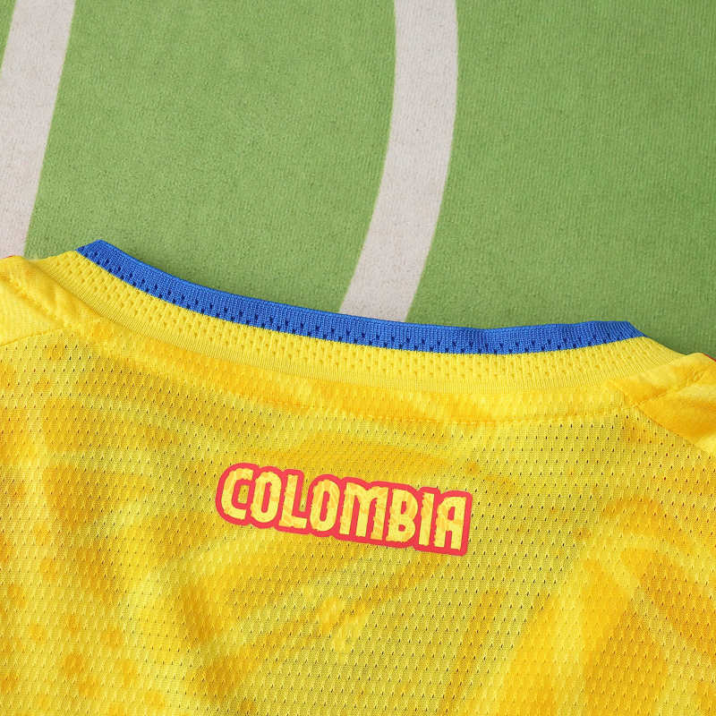 Colombia World Cup 2026 Jersey Player Version - Long Sleeve