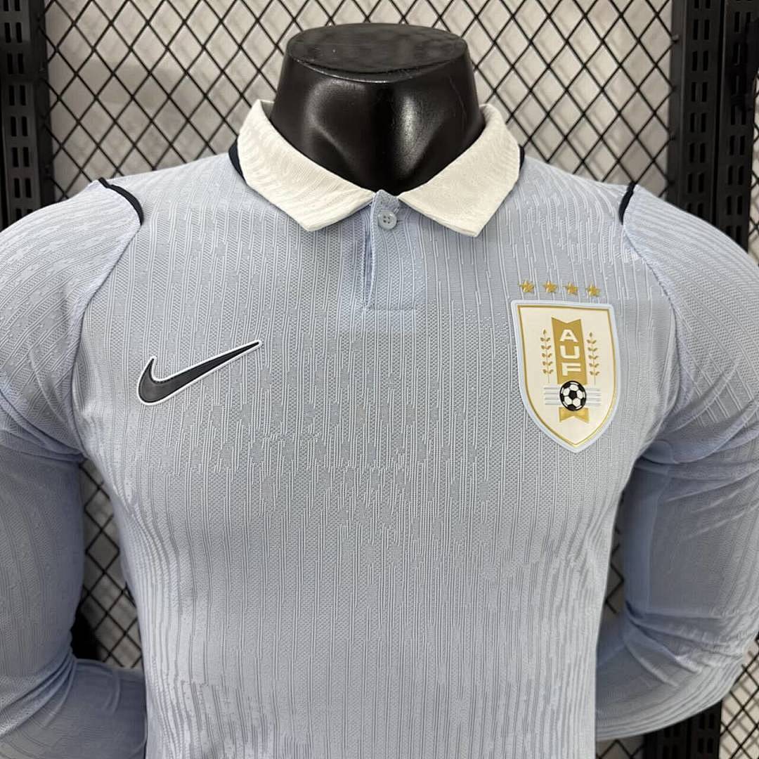 Uruguay World Cup 2026 Jersey Player Version - Long Sleeve