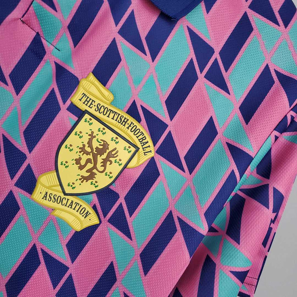 Scotland 1989/90 Away Jersey - Retro Version