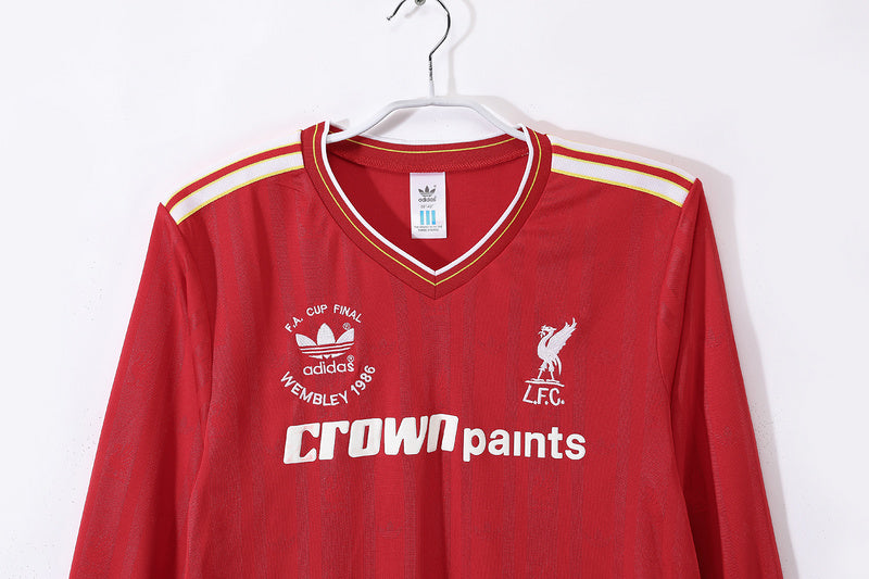 Liverpool Retro Jersey 1986/87 - Long Sleeve