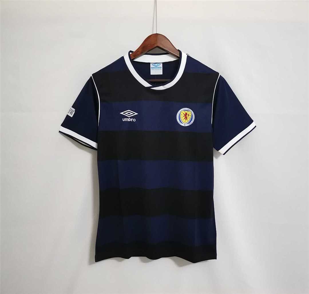 Scotland 1982 Home Jersey - Retro Version