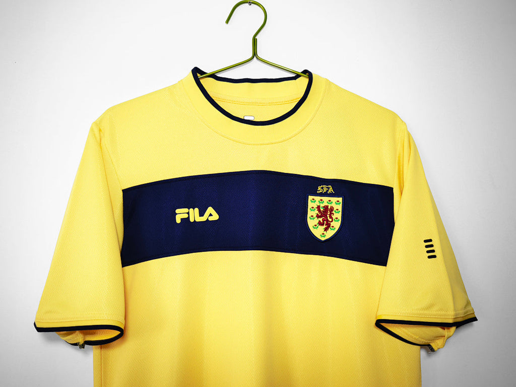 Scotland 2002 Away Jersey - Retro Version