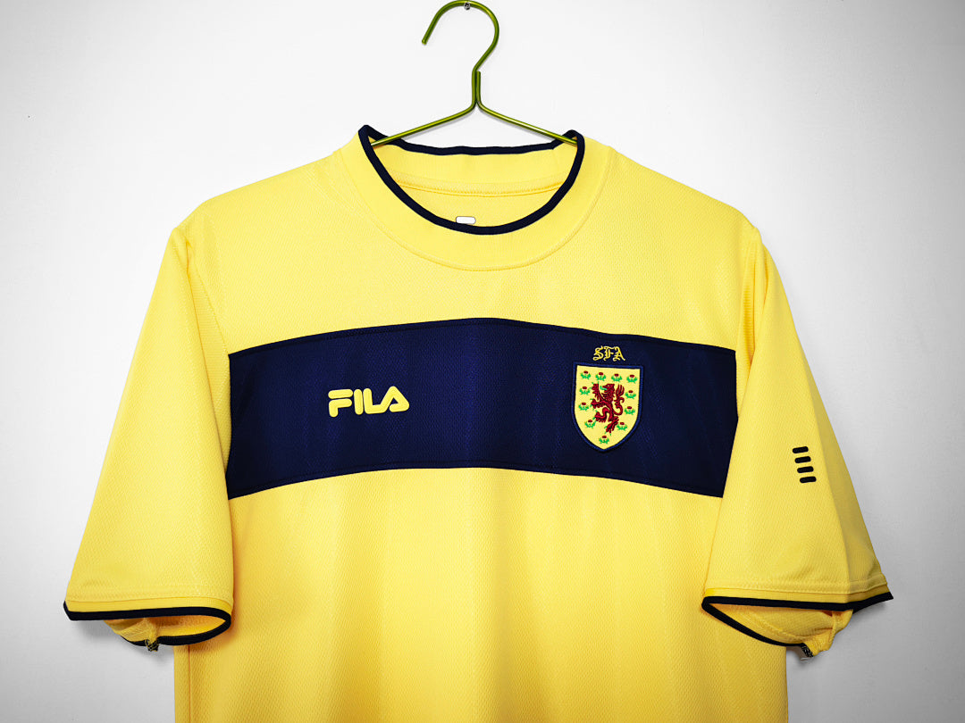 Scotland 2002 Away Jersey - Retro Version
