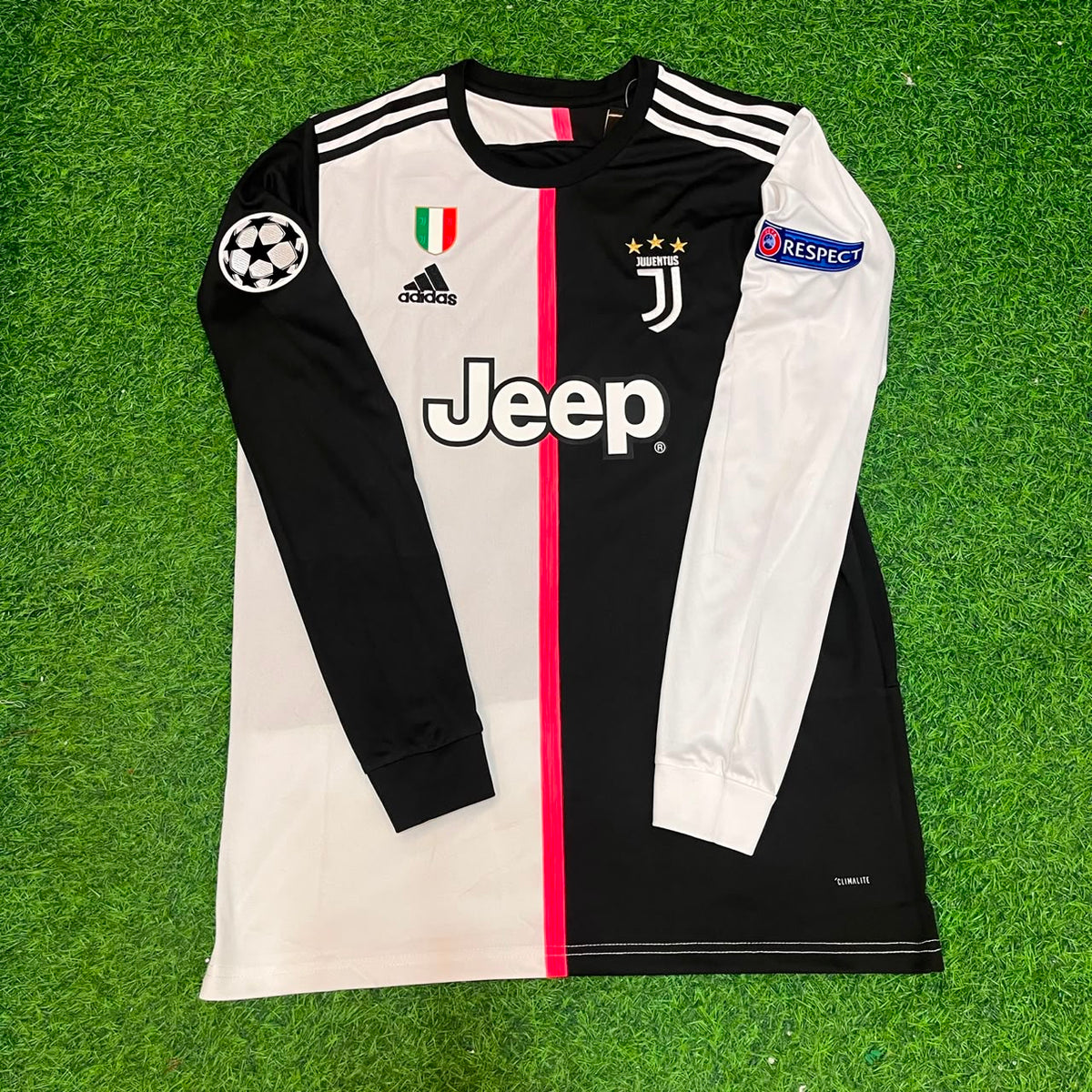Blaise Matuidi 14- Juventus Long Sleeve 2019 2020 Retro White Black Jersey Trikot Maglia