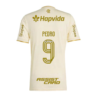 Camiseta Flamengo Juego 3 2025/26 – Versión Fan Todo Patrocinador #9 Pedro