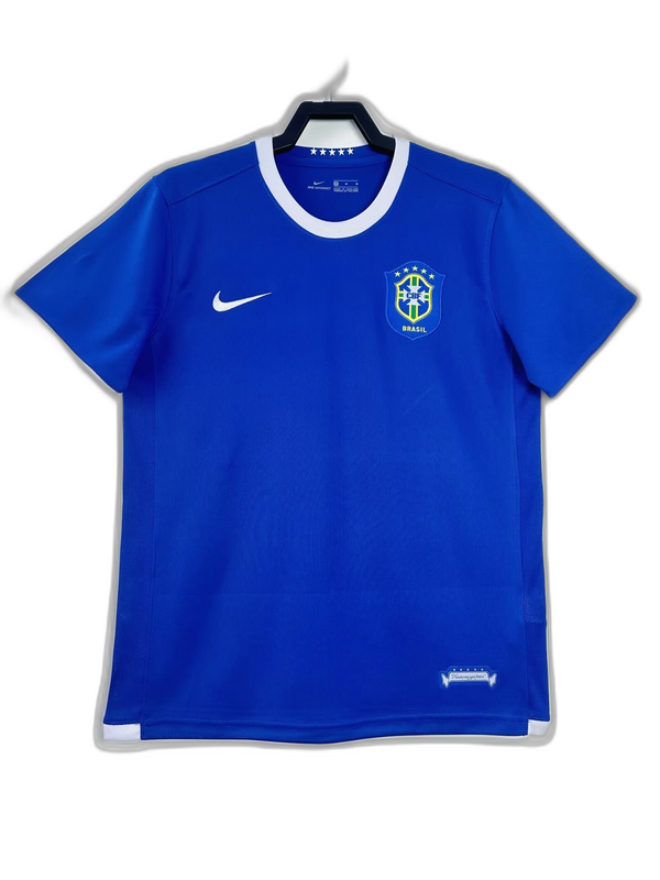 Brazil 2006 II Away Jersey - Retro Version