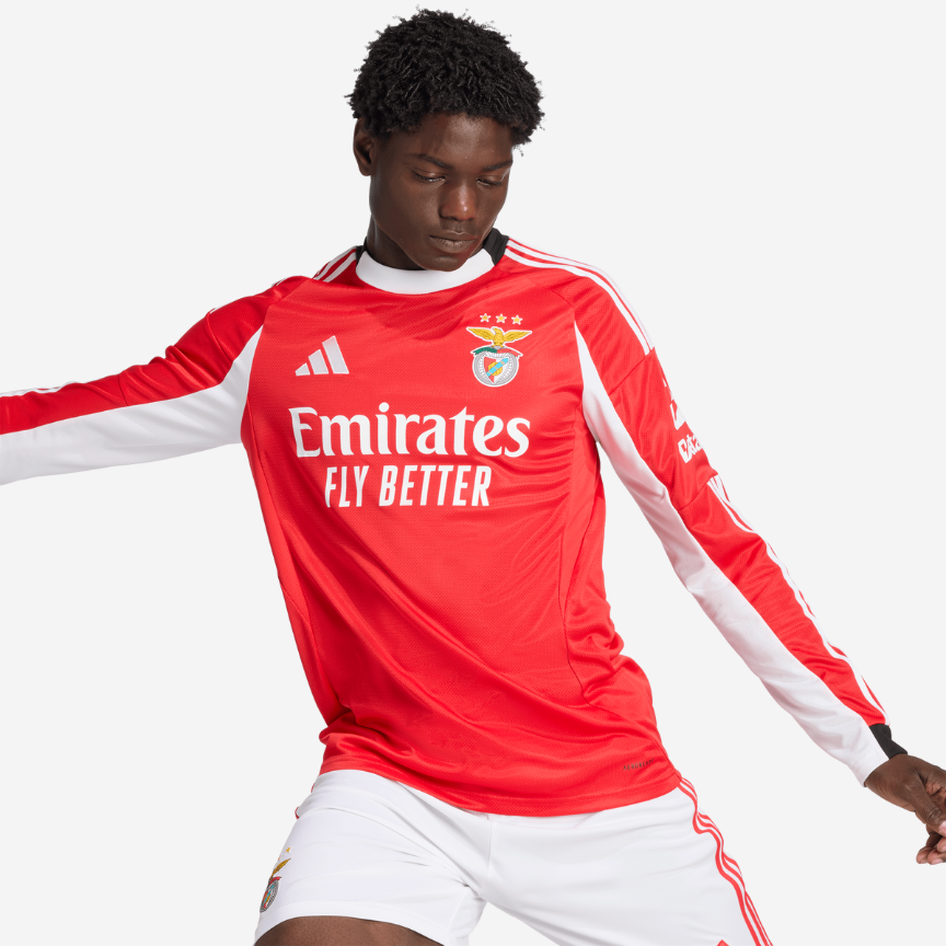 Camisola Benfica Manga Longa Principal 2025/26 - ÚLTIMAS UNIDADES!