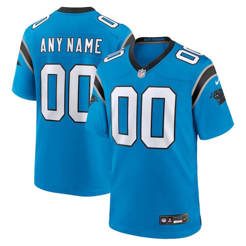 Carolina Panthers - Camiseta personalizada alternativa de la NFL - Azul