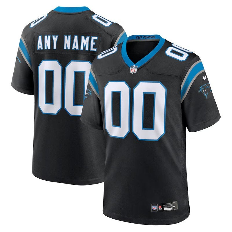 Carolina Panthers - Camiseta personalizada de la NFL - Negra