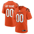 Cincinnati Bengals - Camiseta alternativa personalizada de la NFL - Naranja