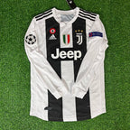 Cristiano Ronaldo Juventus 2018 2019 Long-Sleeve Retro Jersey Trikot